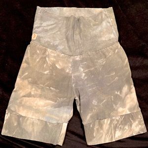 SINEW MOON TOUCH I LIKE KNICKERS GAIA HEMP TERRY L BIKE SHORTS AS-IS DARK GREEN